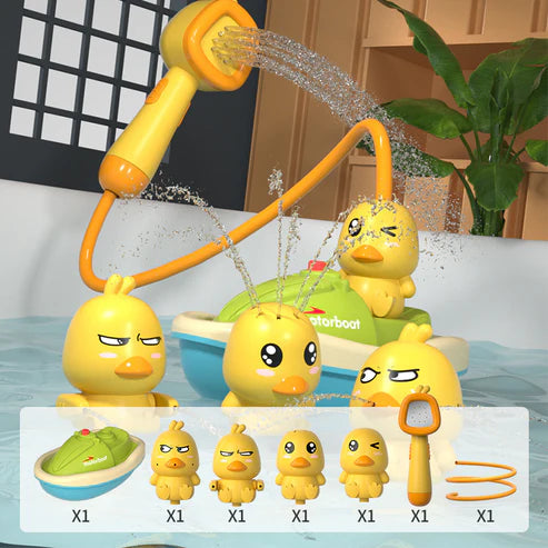 Badespielzeug mit Duschkopf in Entenform