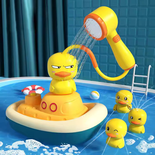 Badespielzeug mit Duschkopf in Entenform